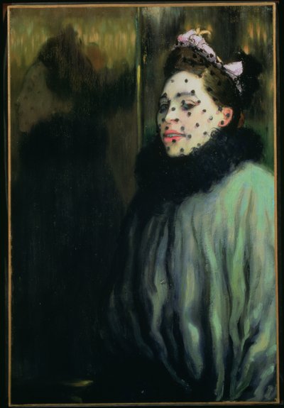 Woman in a Veil, 1891 by Louis Anquetin